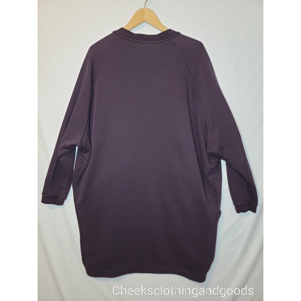 Nike Sportswear Advance 15 Purple Open Front Cardigan Plus Size 1X 863136-652 - Picture 4 of 8